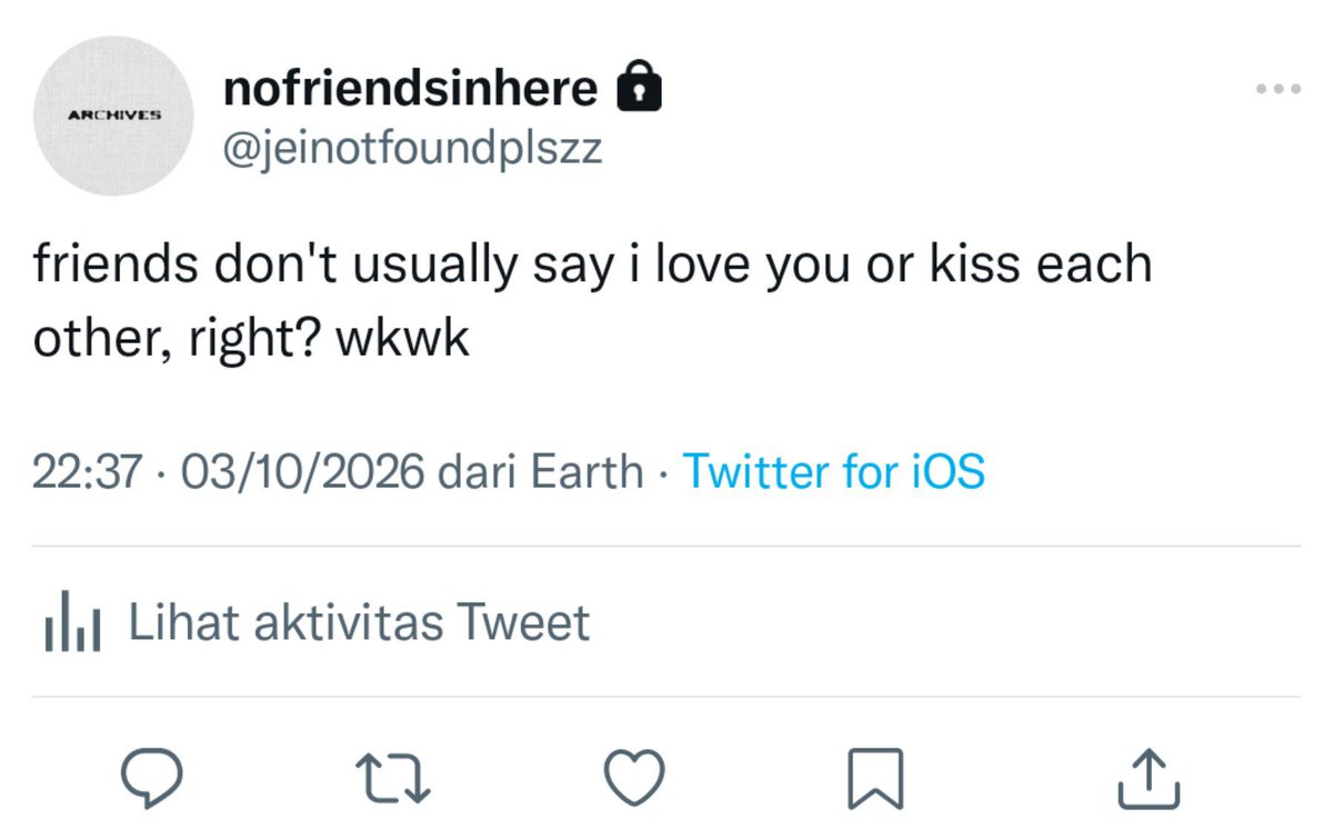 lllykn's tweet photo. Is This What Friends Do?
a #keonhoon 5️⃣ tweets au https://t.co/FbGvaaq1FF