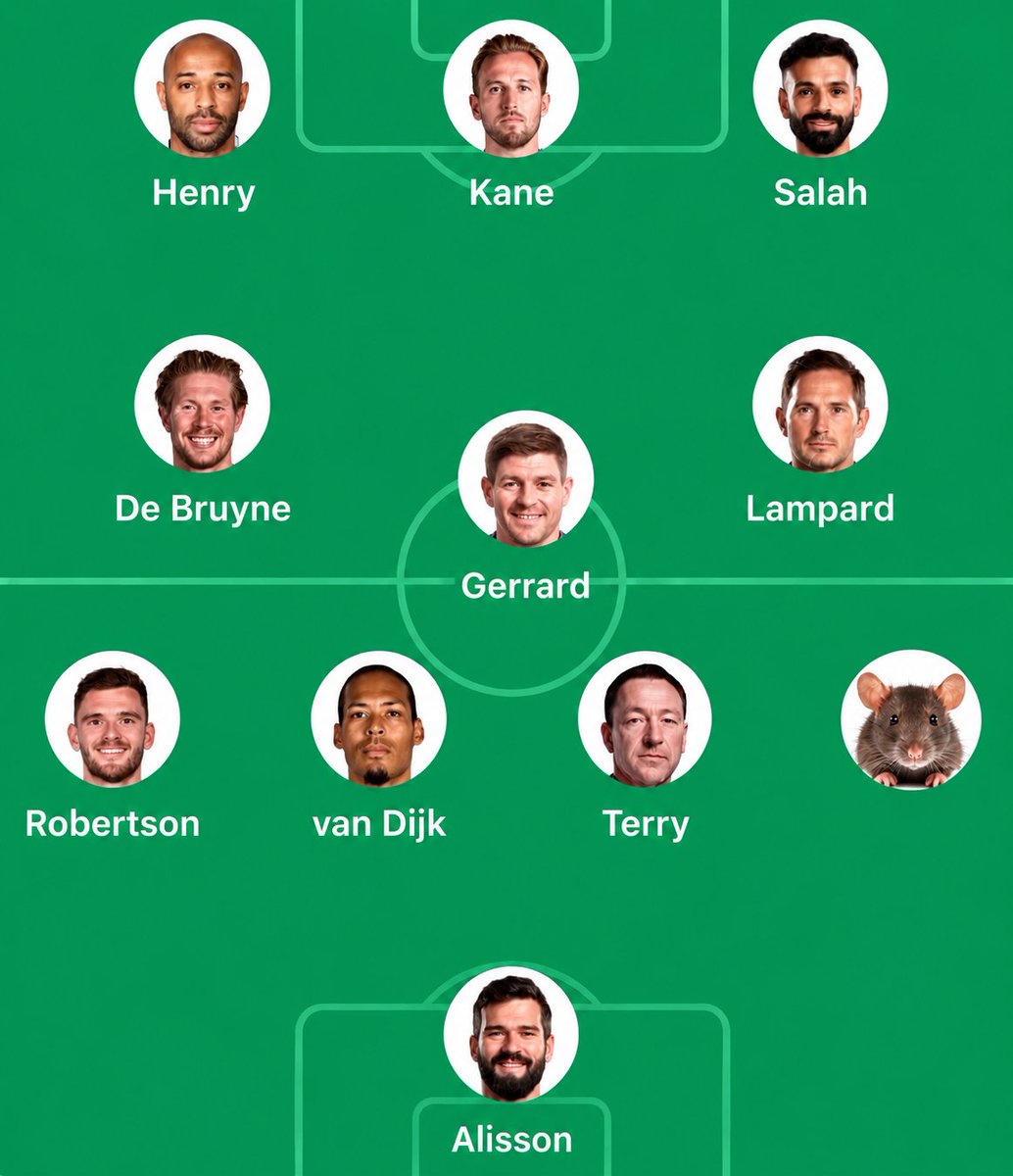 Lfc_samie's tweet photo. My unbias all time premier league XI https://t.co/r7pxXE7Q0V
