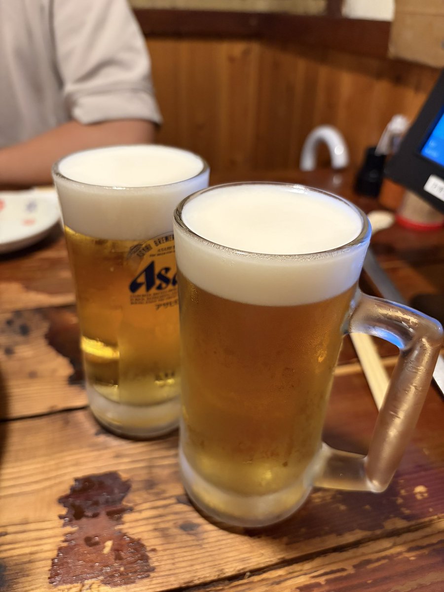 OLdayon_04's tweet photo. 17時まで勉強して📚
ひーさしぶりに外食&amp;お酒飲んでしまった😚
お風呂入ったらVIVANTまで勉強しよ！ https://t.co/ZXAlXcGnHA