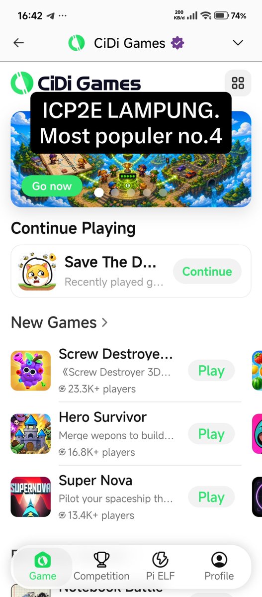 andialpian771's tweet photo. The Most Populer Apps in Ecosystems Pi network.

The most popular apps in the Pi network Ecosystems for making money, my personal version
1. Pipet   2. PiBox   3. Dragon Legend   4. CidiGames.  5. Mugoo Farm https://t.co/sclRMCPAJY