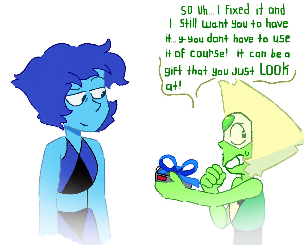 Skittles_Fox9's tweet photo. 3. Tape recorder!

So like, im 3 hours late to this but whatever 
#lapidottober2026 #lapidot https://t.co/xSBryf5ZhB