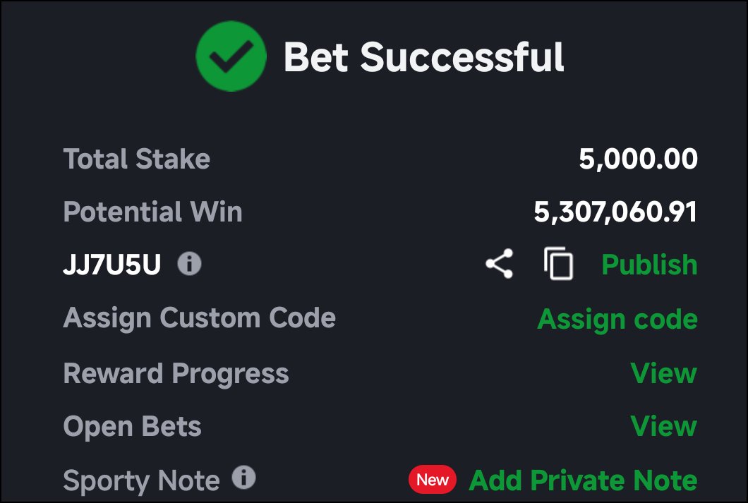 OdenwaBTC's tweet photo. I pity who go skip this game, 
I don calm down book teams not to score 4-6 goals longshot for this week
1k Odds to Boom https://t.co/jkpRH6dUIs