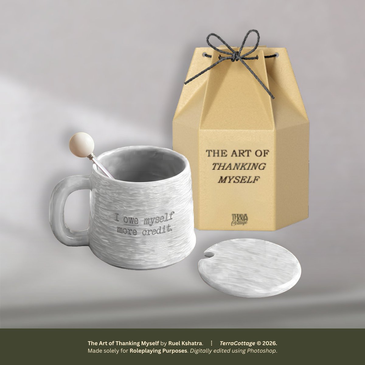 terratelier's tweet photo. .✦ ݁˖ Textured Ceramic Mug.
Includes a mug, lid, and 5.5cm teaspoon.
Available in Cocoa, Oat Cream, and Porcelain White.
Capacity: 440ml. Size: ⌀ 8cm; H 9.4cm (with lid)/8.5cm (cup only). 

If anything is missing or damaged during transit, feel free to reach out. https://t.co/AqtKGybe6b