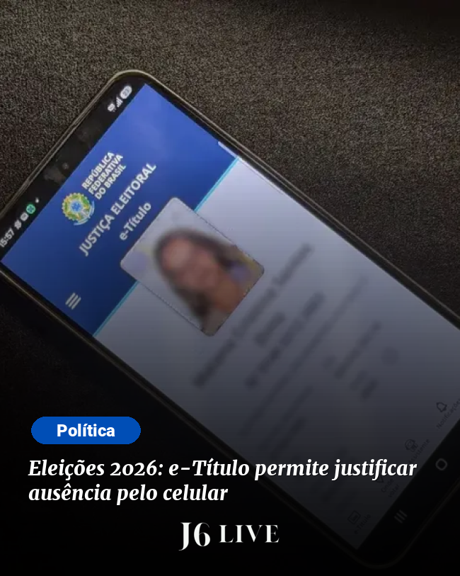 j6live's tweet photo. Eleições 2026: e-Título permite justificar ausência pelo celular https://t.co/Qq1iRE1mYX #etitulo #eleições #tse Foto: Rafa Neddermeyer https://t.co/ywrQDwTVIw