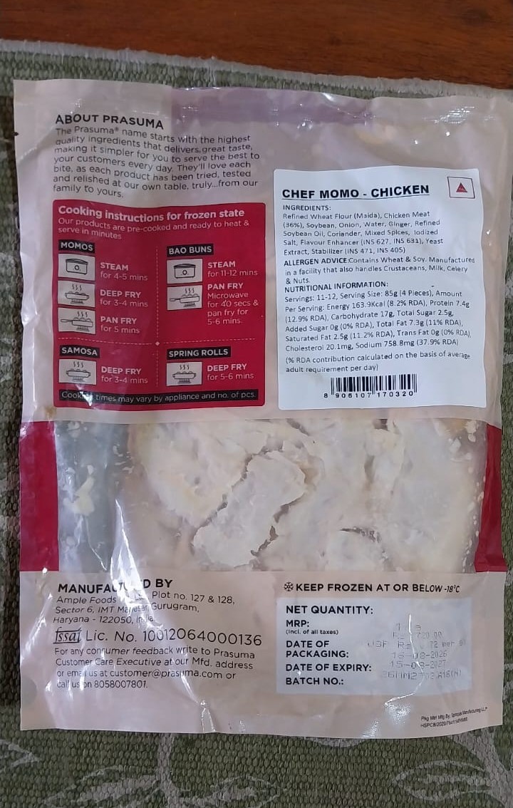 joydeepn's tweet photo. @instamart_it @Swiggy @SwiggyCares @harshamjty order#250074467997133 recd damaged n CRUSHED momos becos ur store put d momos under other grocery items.Want them REPLACED.Sent pics using in app chat. It's been 30 minutes, ur team is PREVARICATING.  Asked dem 2 call me. No answer😩 https://t.co/UdeO0oQM8p