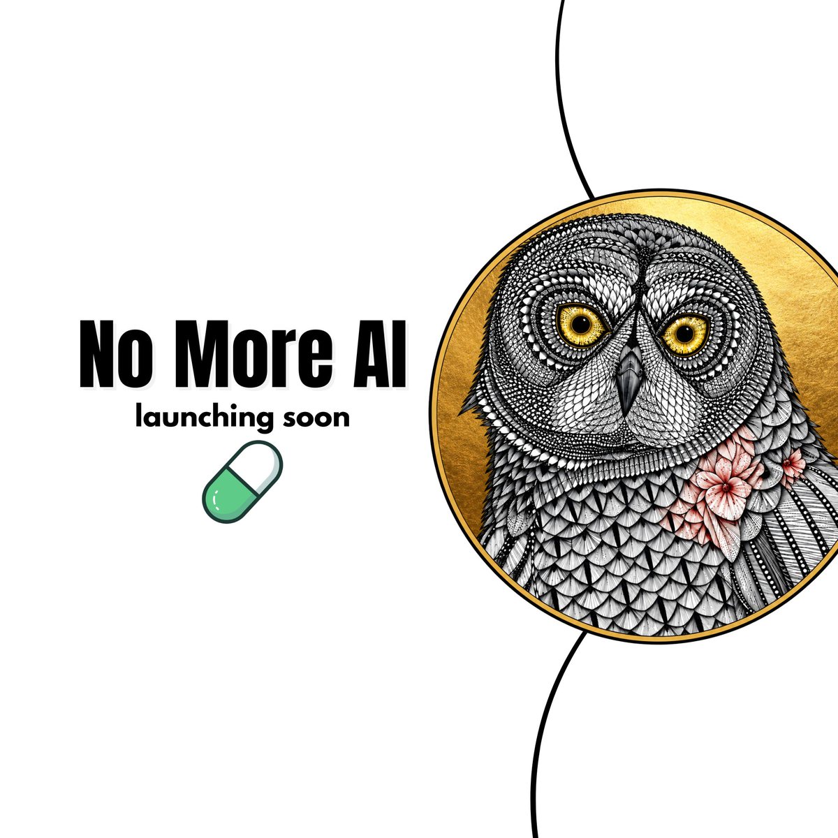 GetNoMoreAI's tweet photo. dropping $NoMoreAI ca exactly at 16:30 (utc)

Retweet &amp; Drop your solana wallet address https://t.co/cmDg8GmWI6