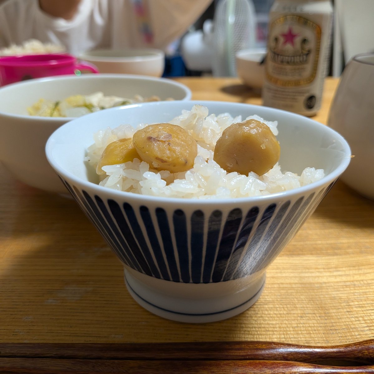 lilyrips's tweet photo. 晩ごはんは栗ごはん https://t.co/e42Pw7UzsD