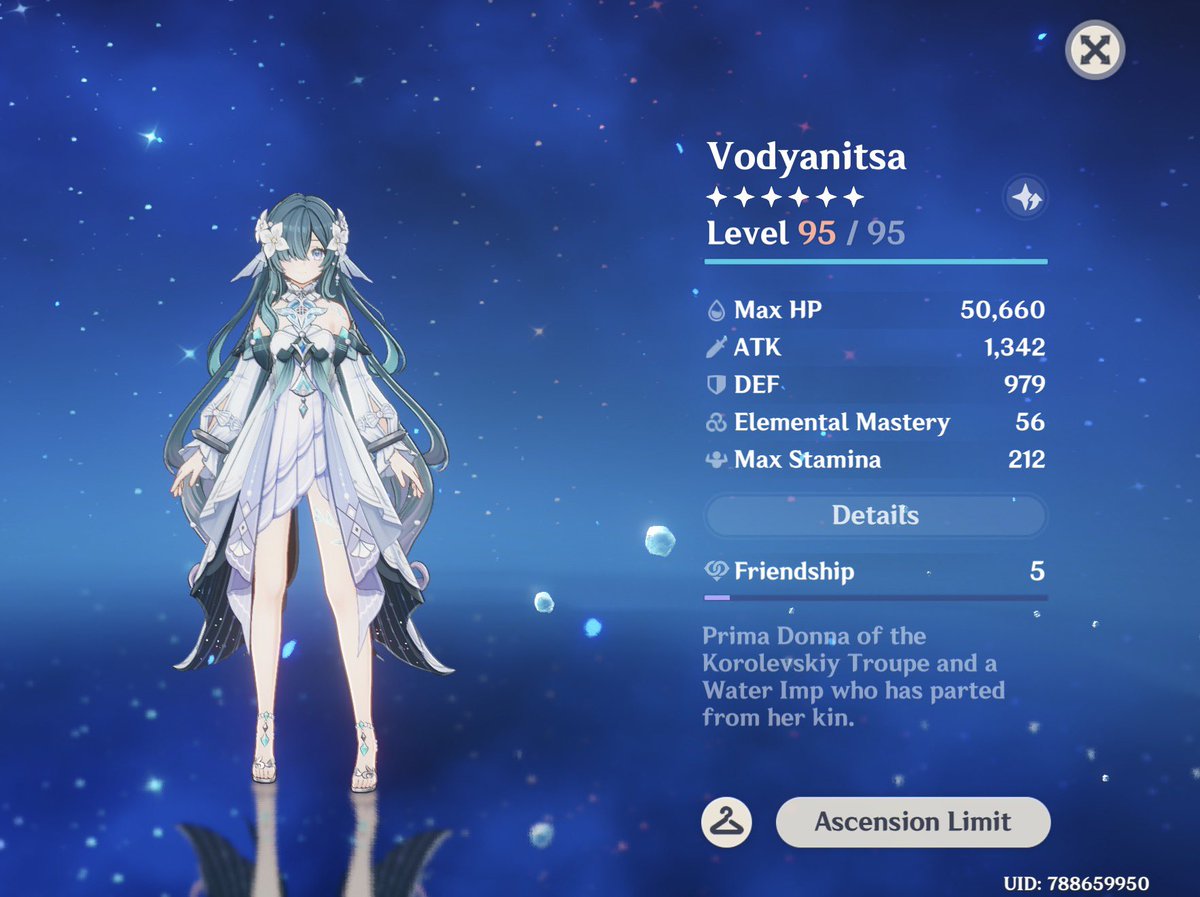 onirochu's tweet photo. @miityalater oomf look at my level 95 vodyanitsa !! https://t.co/IvIx7rrTJn