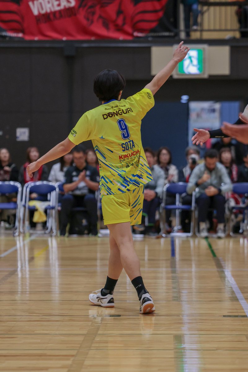 andme__m's tweet photo. 📅 2026.10.04
📍 上川町総合体育館
📸 26-27プレシーズンマッチ⭐️

#北海道イエロースターズ
#吉村颯太 選手 https://t.co/KE1pxVG4kq
