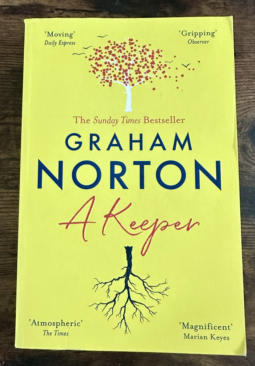 Poplifer73's tweet photo. Stuart’s Book Club.
The events of last week have been a distraction but it’s not kept me from reading.
Graham Norton’s 2018 book ‘The Keeper’ has possibly been my favourite book of his.
Gripping storyline with a twist that I wasn’t expecting!
#BookClub #GrahamNorton #ReadBooks https://t.co/m5y1MbxG2P