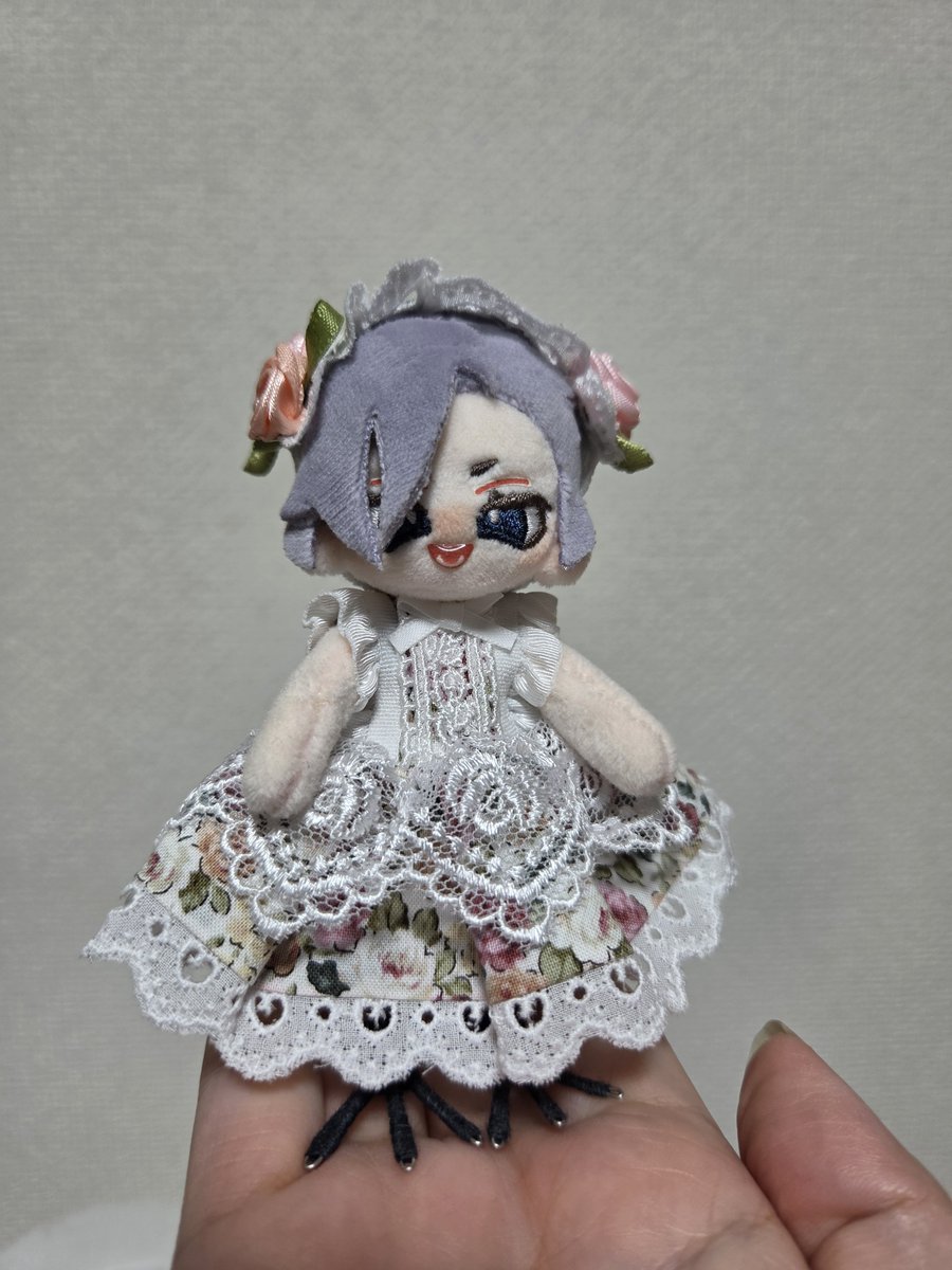 hollow_zero's tweet photo. ぷにちゃんのドレス着せてみたけど似合う〜
#テトリアシとり https://t.co/AWE3hr84ky