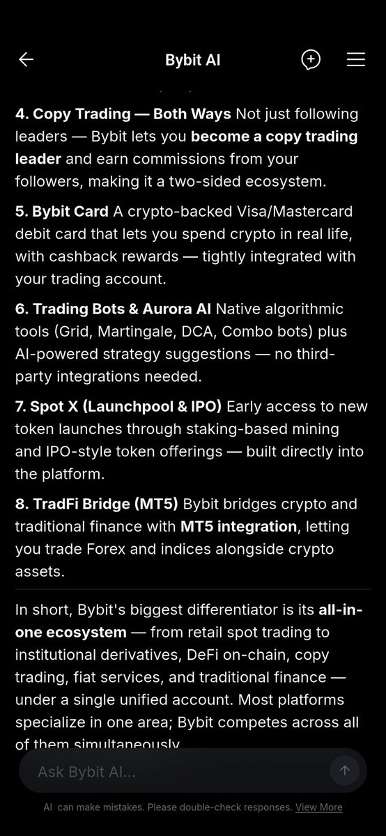 BeenAlee_'s tweet photo. Something on your mind? Ask Bybit AI.

Open the Bybit app or visit their site, hit the prompt, and ask anything — crypto or everyday stuff. Fast, simple, and ready when you are. @Babangidanyaya
@TheRealMagaji
@_0xneatneat @BybitAfrica #BybitAIPromptShowOff https://t.co/9Jrs8IXaOI