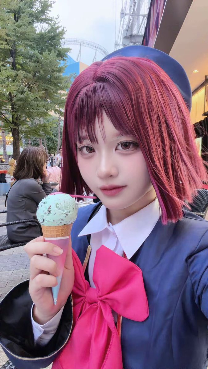 7_meco_'s tweet photo. 離脱してます✨️

ルビーと遊園地デートでした🎀
また一緒に新生B小町しようね〰️💕︎
久しぶりのosnkお顔ないないでしたがあってくださった方ありがとうございました😻🫶
次は12日てておふ トレチです💜💜 https://t.co/xJZrIUvwRQ