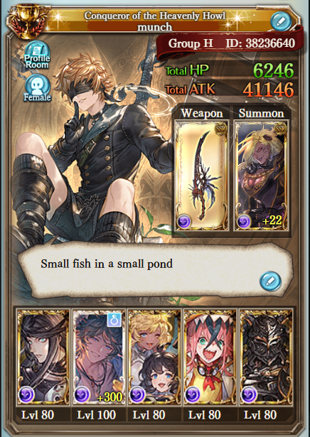 muncherbosnia's tweet photo. remaking my pinned post
hi im munch, I play the mobage semi often. I also play fighting games competitively. my main games being granblue and tekken, feel free to add me. Nice to meet you  #gbf #granbluefantasy https://t.co/FKyjk7tMOT