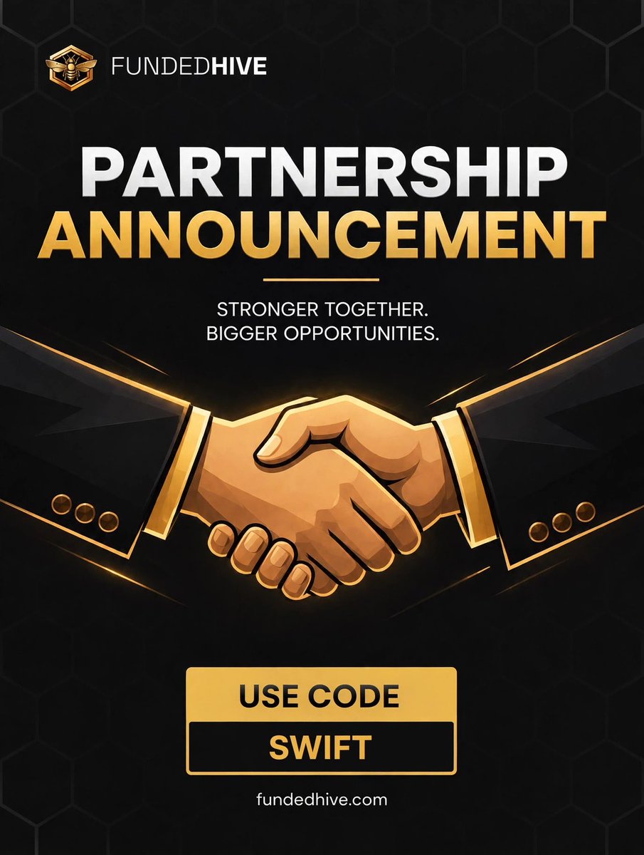 SwiftGXT's tweet photo. Hello everyone!🫢

I’m happy to announce that we are now partnered with @FundedHive!

If you want to grab some accounts use my code SWIFT.

FundedHive offers daily payout with under 1-minute of processing time.

More than 1 minute? You will get an extra $1,000 to your payout! https://t.co/EkTNDFTf37