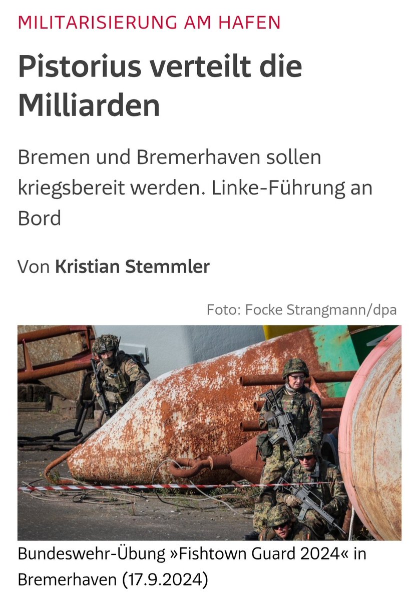 mera25_de's tweet photo. Militarisierung: Linke-Führung an Bord https://t.co/UnRG0dECev