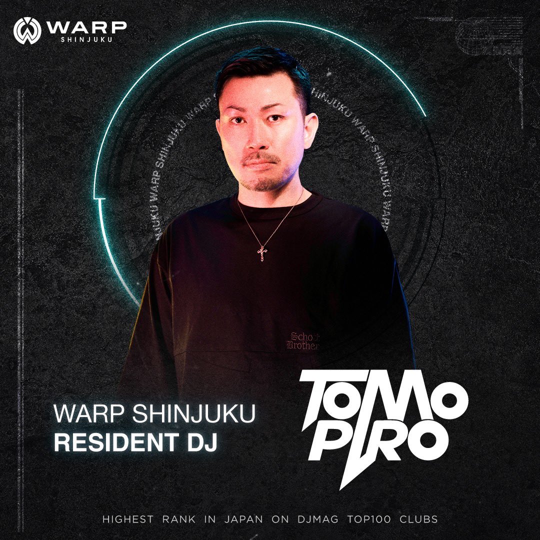 DJ_TOMOPIRO's tweet photo. Tonight 10/4/SUN
at. WARP SHINJUKU
✅https://t.co/MpE7SJqYsC https://t.co/YIiXi0RuOK