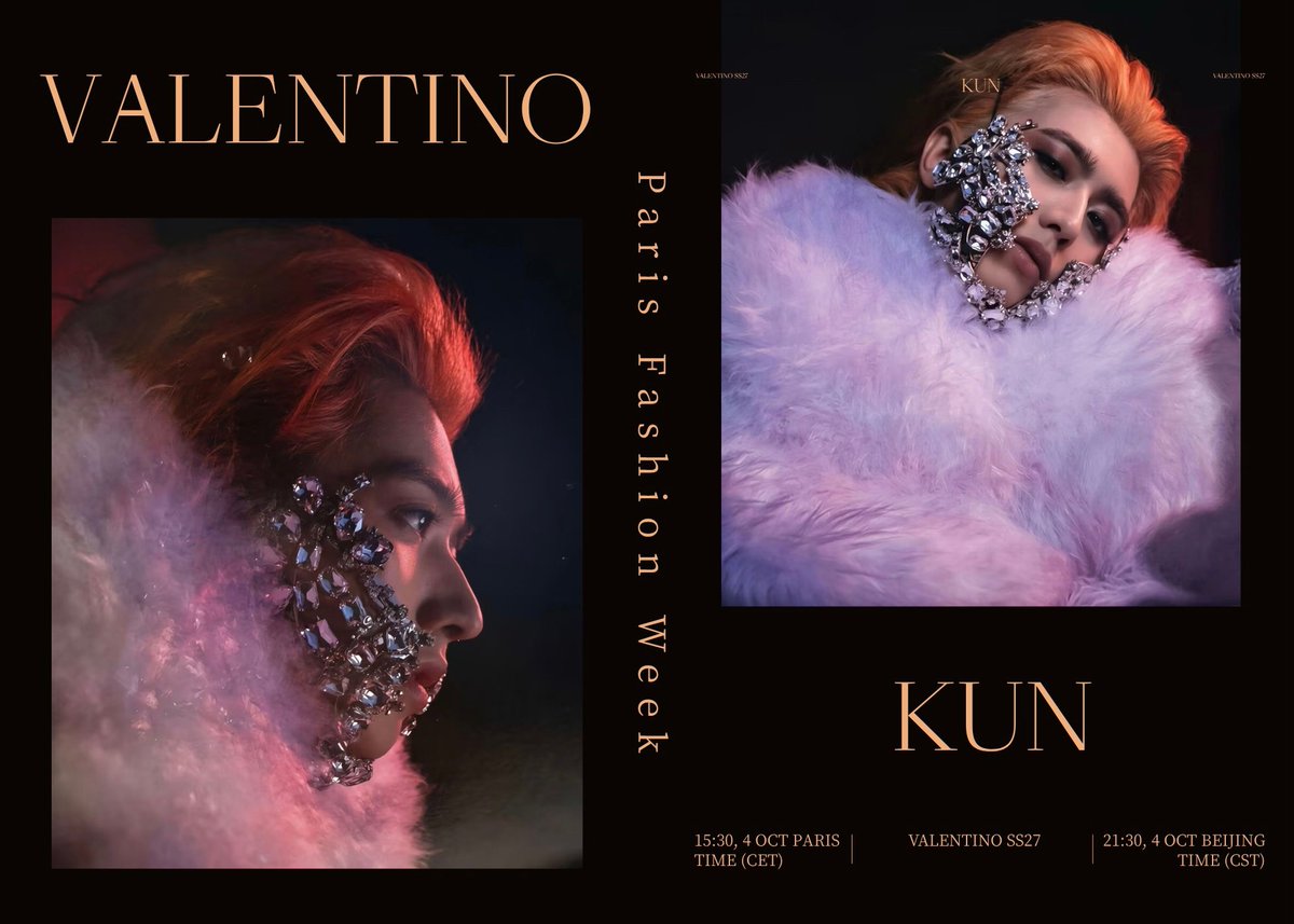 Zhangyanspkm's tweet photo. Paris runway welcomes the versatile talent KUN for Valentino SS27.

KUN for Valentino in paris
#KUN #valentino #KUNxValentinoSS27 #ValentinoSS27 #ValentinoAntibiblioteca
@kun_officialx @MaisonValentino https://t.co/n6h7l8M8zL