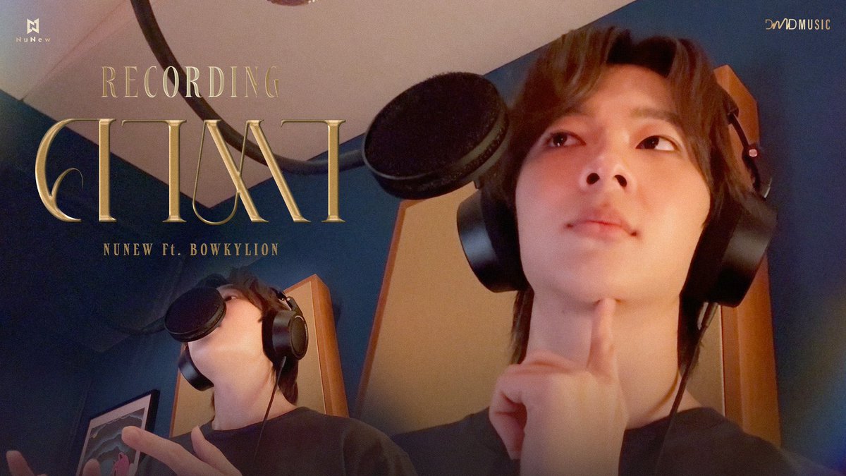 DMDMusicTH's tweet photo. สามารถรับชม “คาตา (KATA) - NuNew Feat. BOWKYLION” Recording Behind The Scenes | เบื้องหลังการอัดเพลง “คาตา (KATA)” ของ “นุนิว” @CwrNew ได้แล้วตอนนี้ 👁️✨

Youtube : NuNew Official 
🎥 : https://t.co/LmlVY0MJu6

RECORDING BTS KATA SONG
#เบื้องหลังอัดเพลงคาตา

#เพลงคาตา
#NuNew7thSingle
#NuNew @CwrNew
#DMDMUSIC
