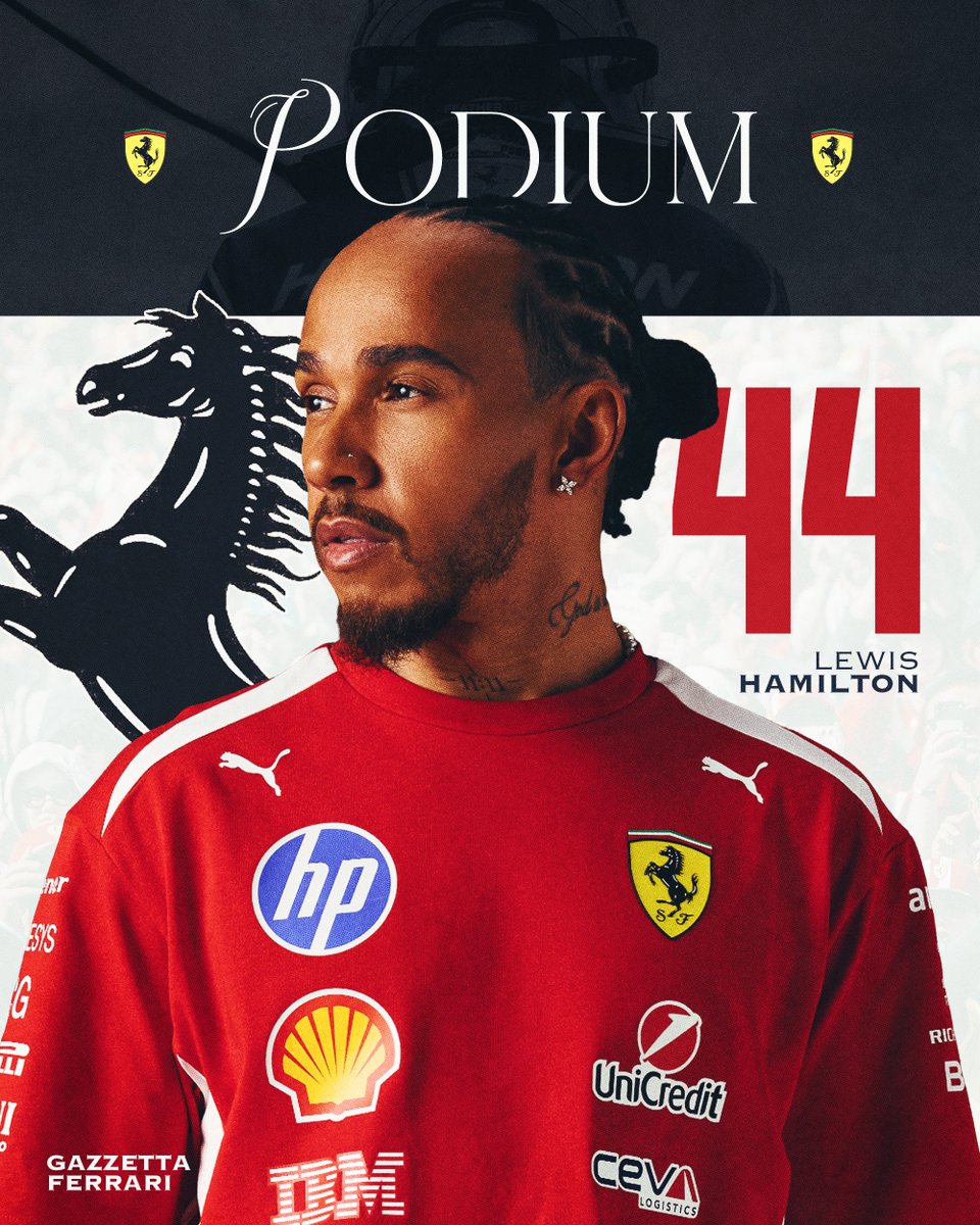 GazzettaFerrari's tweet photo. 🏆 LEEEEEWIIIIS HAAAAMILTOOOOON ON THE POOOODIUM AT SEPAAAAAANG! https://t.co/m36MiL2GXr