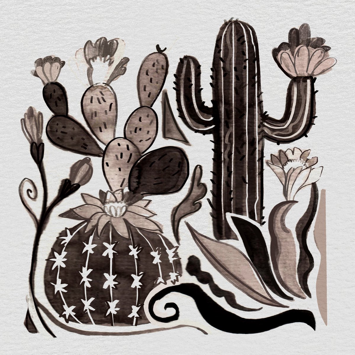 PolenchekART's tweet photo. day 4 | Cactus
#inktober #cactus #art #artwork https://t.co/V6ORYLAKVr