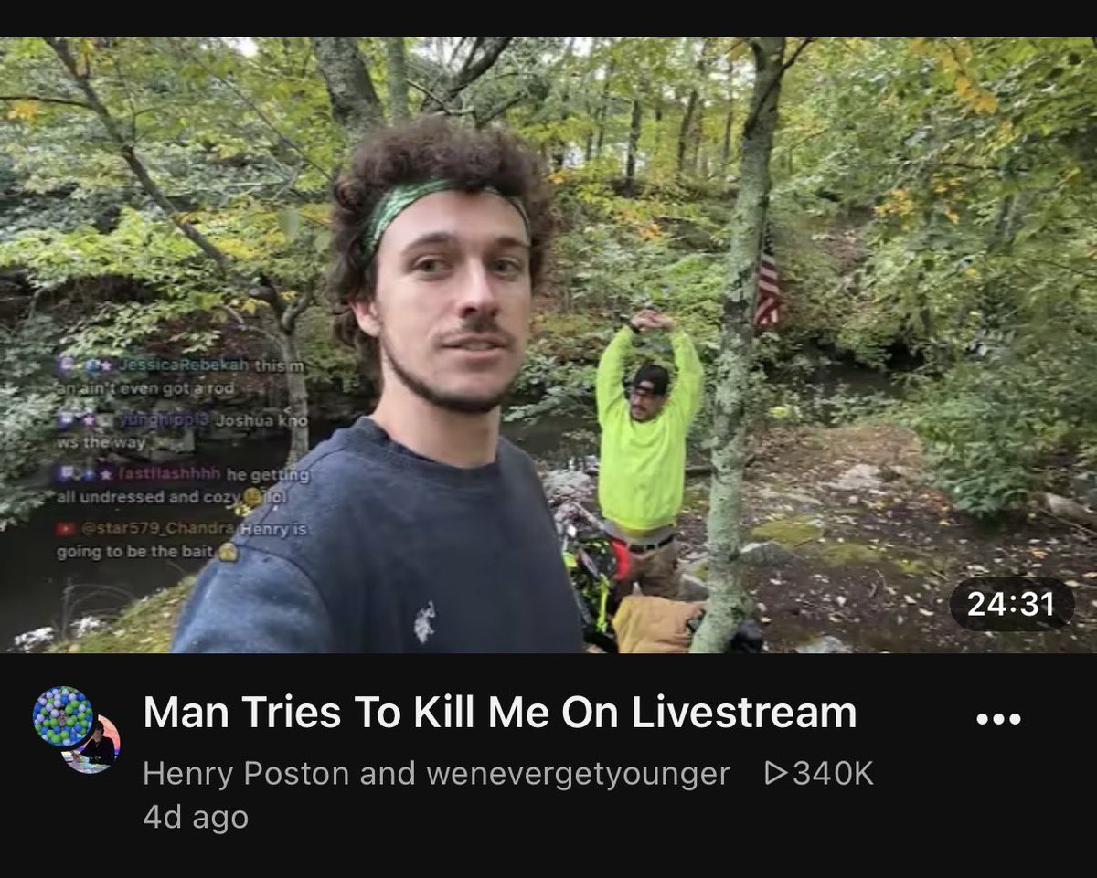 nbaDevii's tweet photo. This video is insane dude, he’s lucky to be alive. Apparently the incident happened in Rhode Island.

Man in green threatened to kill the streamer multiple times and hoped he would turn the stream off.

Man stay safe everyone, there are strangers that are actually dangerous. https://t.co/FDDXP0eAAv