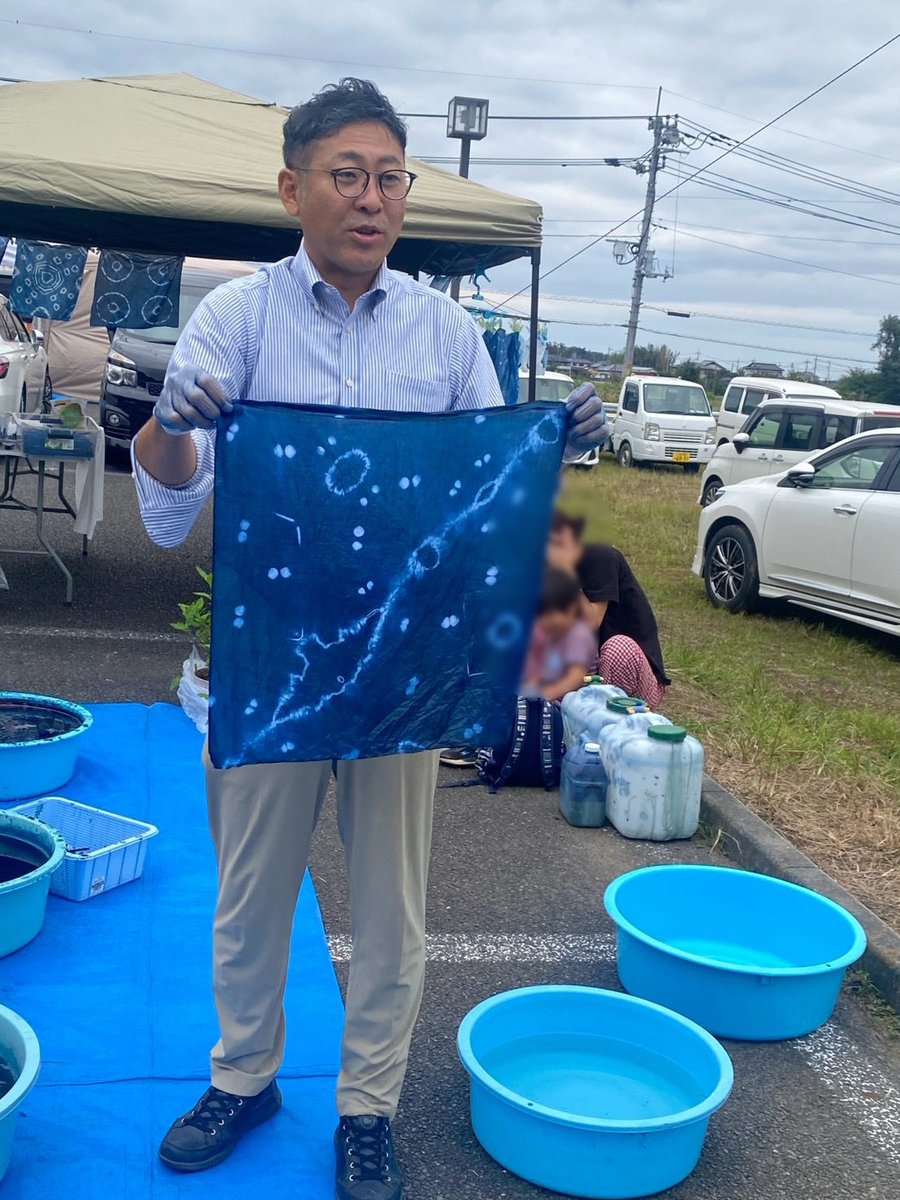 ishimasa1223's tweet photo. 今週もいい週末となりました。
毎週毎週お声がけ頂く皆様に感謝です。
いよいよ明日から臨時国会が開会。
引き続きしっかりと取り組んでいきます。

#開運戦士ブレイバーン
#小山市
#栃木4区・石坂まさる
#flyingkiwi
#藍染 https://t.co/PT4htp31rh