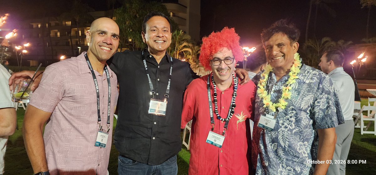 GaurangShahMD's tweet photo. WNRS 26 was a huge success. Robust educational sessions, industry interaction, athletic events, and social happenings. #WNRS26 #ASNR https://t.co/3qigKEGZiA
