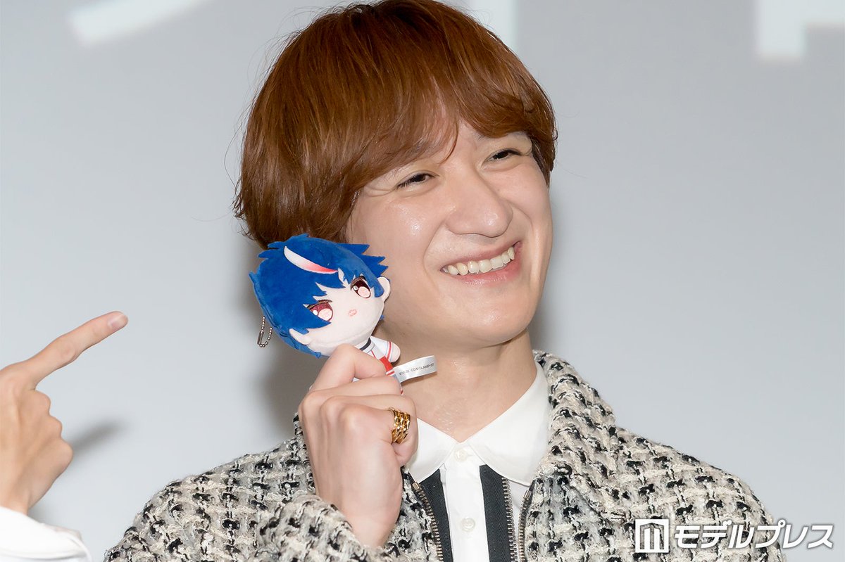 modelpress's tweet photo. 【写真追加📷️】キスマイ宮田俊哉ら「カードファイト!! ヴァンガード」舞台あいさつ登場
https://t.co/JcqjwI6VCZ

「Divinez」完結の心境💭
宮田「無事に完結できた、ということと、もうちょっとアキナを演じたかったな、という気持ちがある」 https://t.co/VJ85zwrdq7
