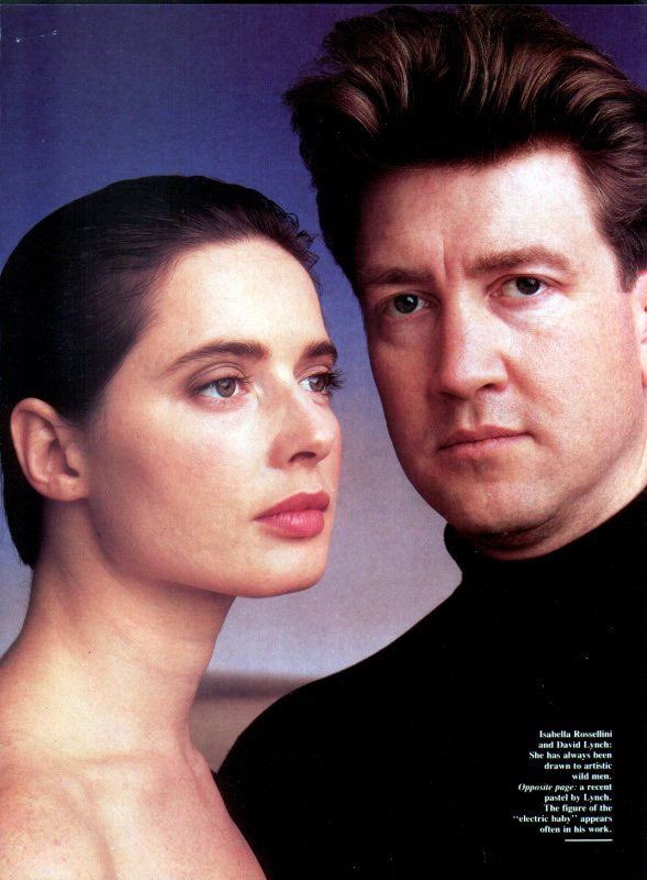 ifuliedownhere's tweet photo. David Lynch &amp; Isabella Rossellini https://t.co/oWNTyb2aho