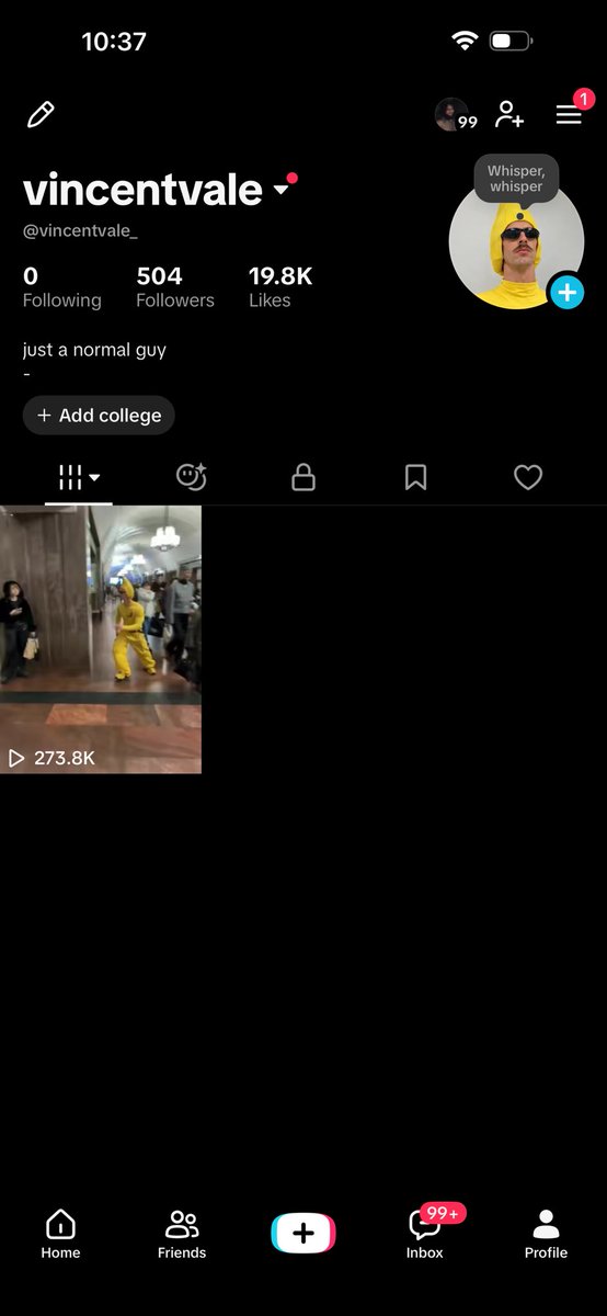 extrajeez's tweet photo. @simonecanciello tested dead internet theory 

1 day after my higgsfield Al influencer has 504 followers and 273.8k views on Tiktok https://t.co/3jQP2cAYY8