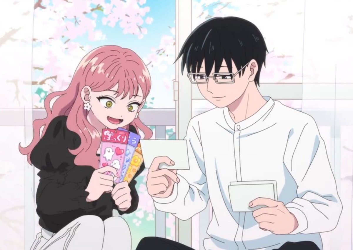 Esmyso's tweet photo. Que me digan lo que quieran, mi pareja favorita con el final de Polar Opposites son Tani y Suzuki 🫶

No es la más profunda, pero subjetivamente es la más bonita para mí ❤️ https://t.co/T8Mjp4Xq50