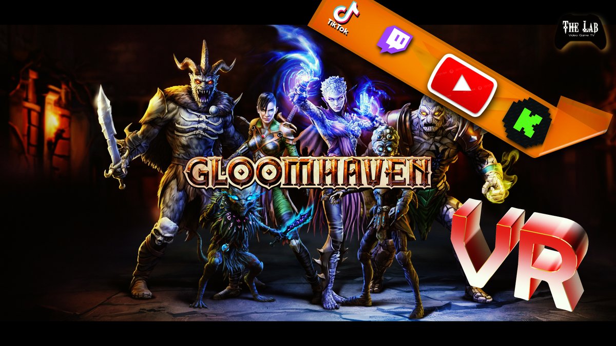 TheLabGameTV's tweet photo. Now Streaming: Gloomhaven VR
On Twitch, Kick and YouTube
https://t.co/I3Vd50741K
Our Game Is Never Over
Join the live stream here ππΎ
https://t.co/ChfY1xjEAl
#VRGames #IndieGames #VRMods #TheLabVideoGameTV https://t.co/W30PIJT0II