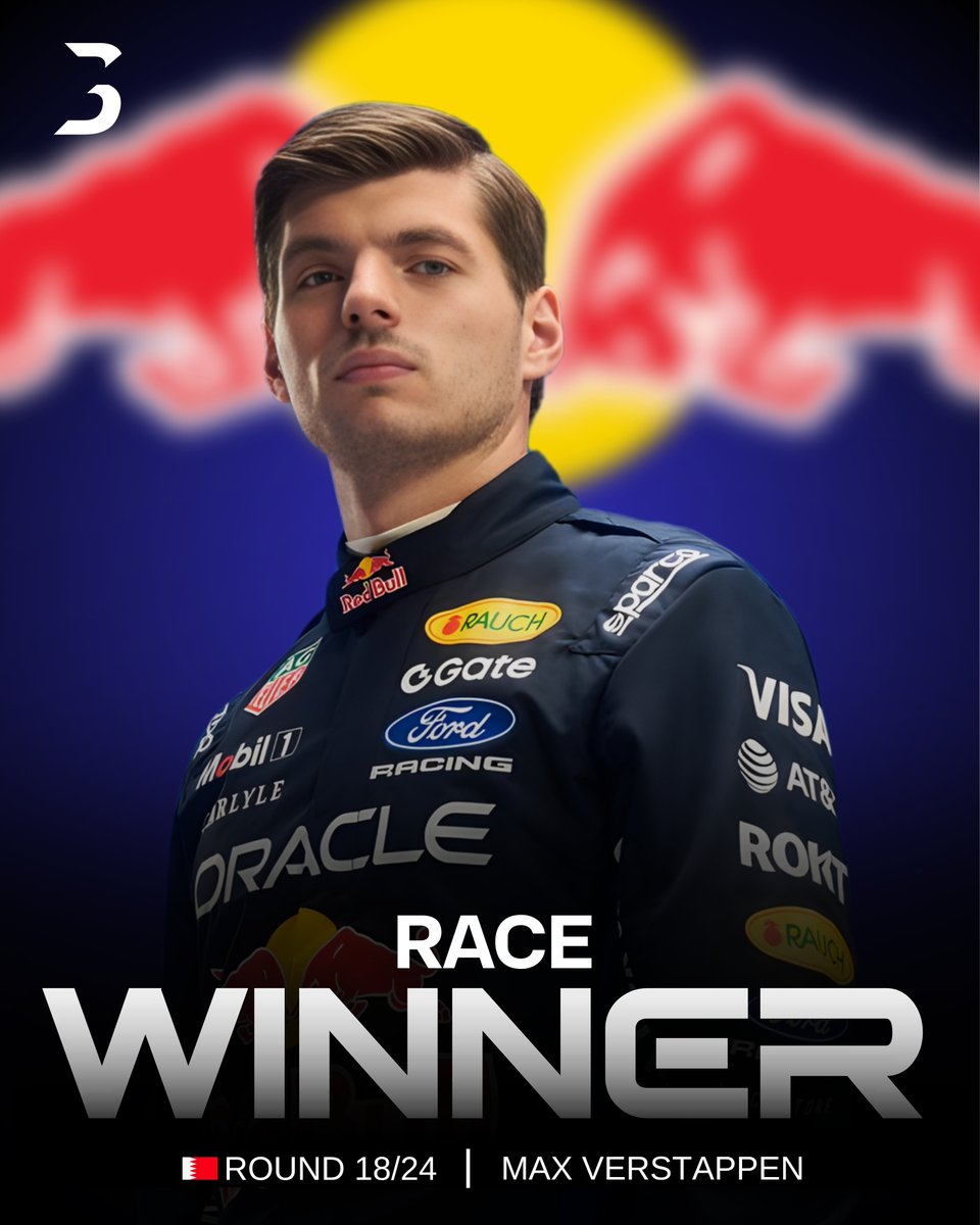BehindTheGP's tweet photo. 🚨MAX VERSTAPPEN RAIH KEMENANGAN PERDANA MUSIM INI DI SEPANG!!

BACK-TO-BACK WINS IN SEPANG!!!! https://t.co/hVrMZoQa07