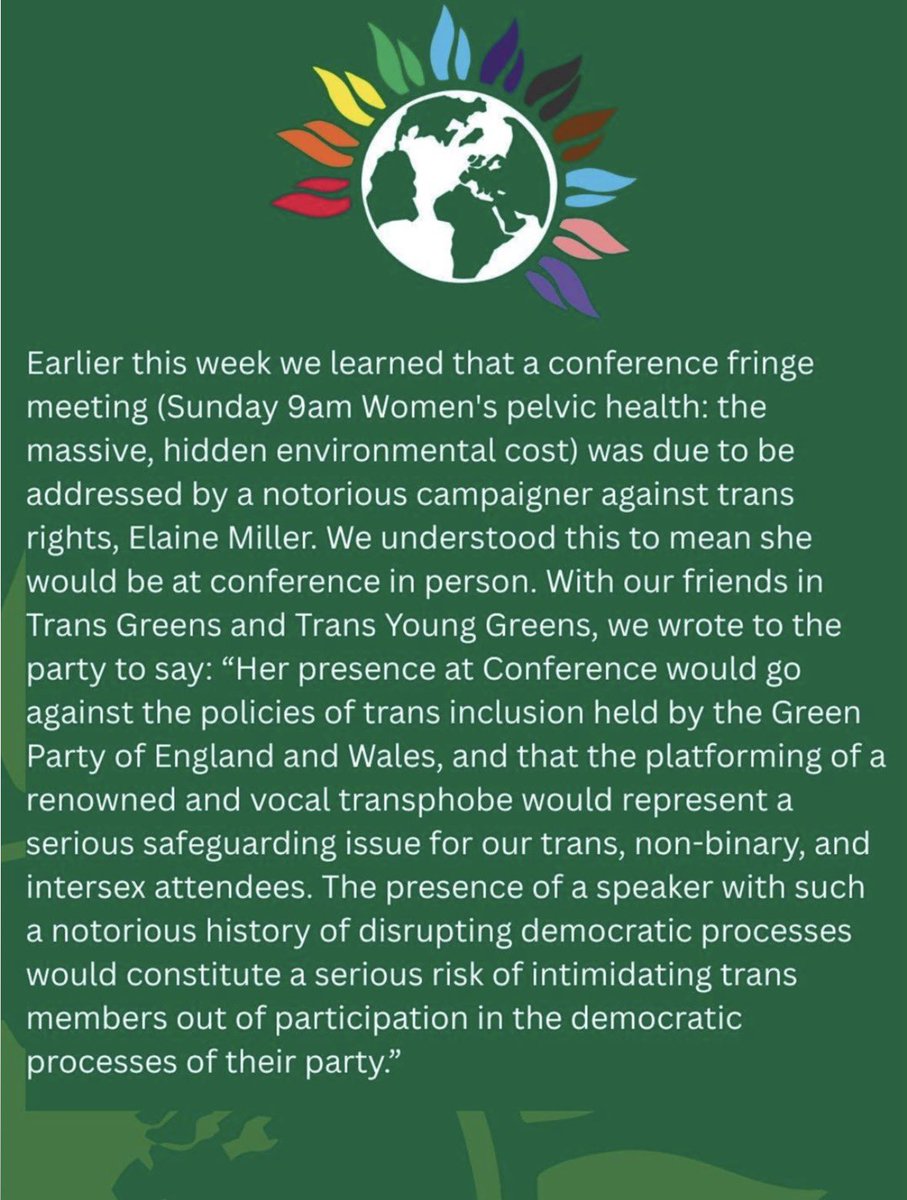 GussieGrips's tweet photo. The Green Party activists describe me unfairly.

I was invited to speak in my professional capacity, the naysyers themselves acknowledge that women’s pelvic health is “a serious and important issue”.

I’m notorious cubed, apparently. Am off to play some Duran Duran. https://t.co/mvBu6fZfpx
