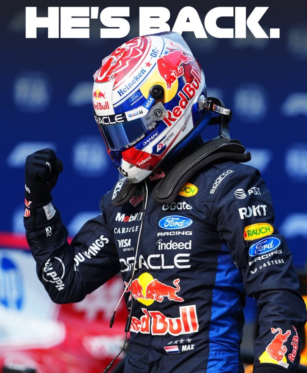 MaxArgento33's tweet photo. 🇲🇾🚨 | ¡¡ MAX VERSTAPPEN GANA EL GP DE MALASIA !! 🍾

LA PRIMERA VICTORIA DEL AÑOO, VAMOS LPMM. VAMOOOOOO. 👊🦁

KEEP PUSHING THE LIMITS. https://t.co/SHg94JkKKq
