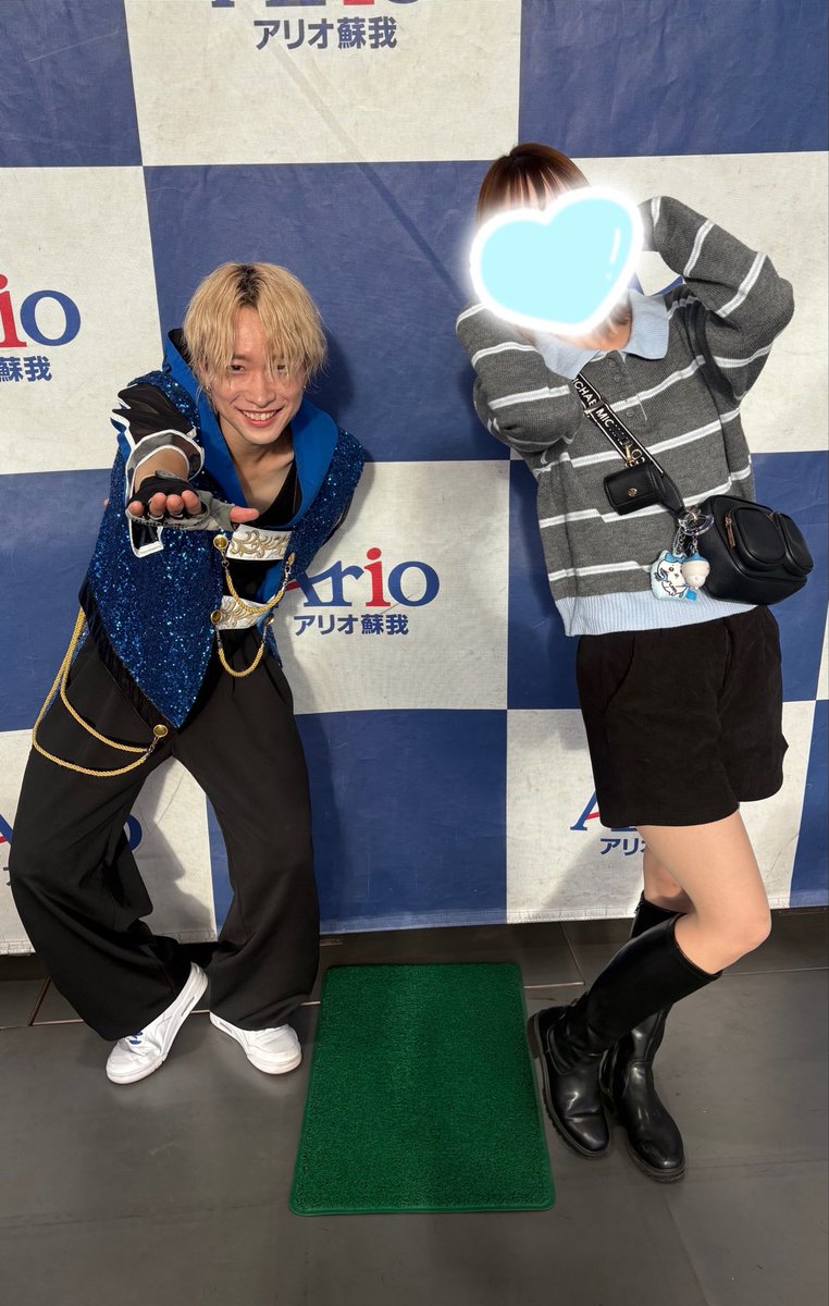 315chan_r's tweet photo. 念願のソーラン節😻✨
ステージ上だったからチェキスタさん頑張ってくれた🥹今度隆太くんにブレイクダンス踊ってもらおーっと🥳🎶 https://t.co/ikjJvrKOpB