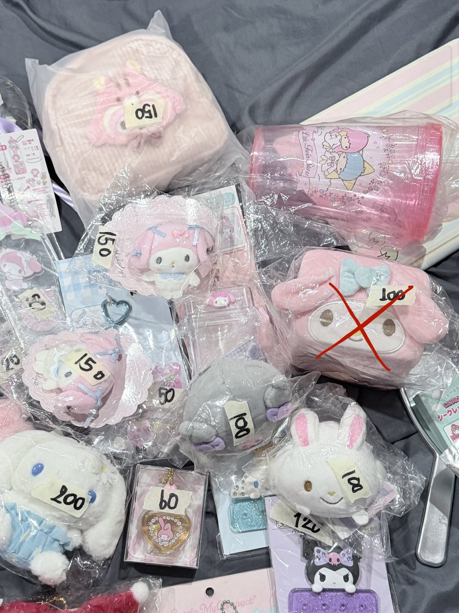 bunnykimdy_'s tweet photo. ส่งต่อ sanrio ( ส่วนใหญ่เป็นของมือหนึ่ง )

ราคาตามในรูปภาพที่ลงค่ะ

ค่าส่ง 50 บาท

มีสินค้าในเมนชั่นอีกนะค���

สนใจ / สอบถามเพิ่มเติม dm ได้เลยค่ะ

#ตลาดนัดsanrio #ตลาดนัดซานริโอ้ https://t.co/UvypoDB9xb