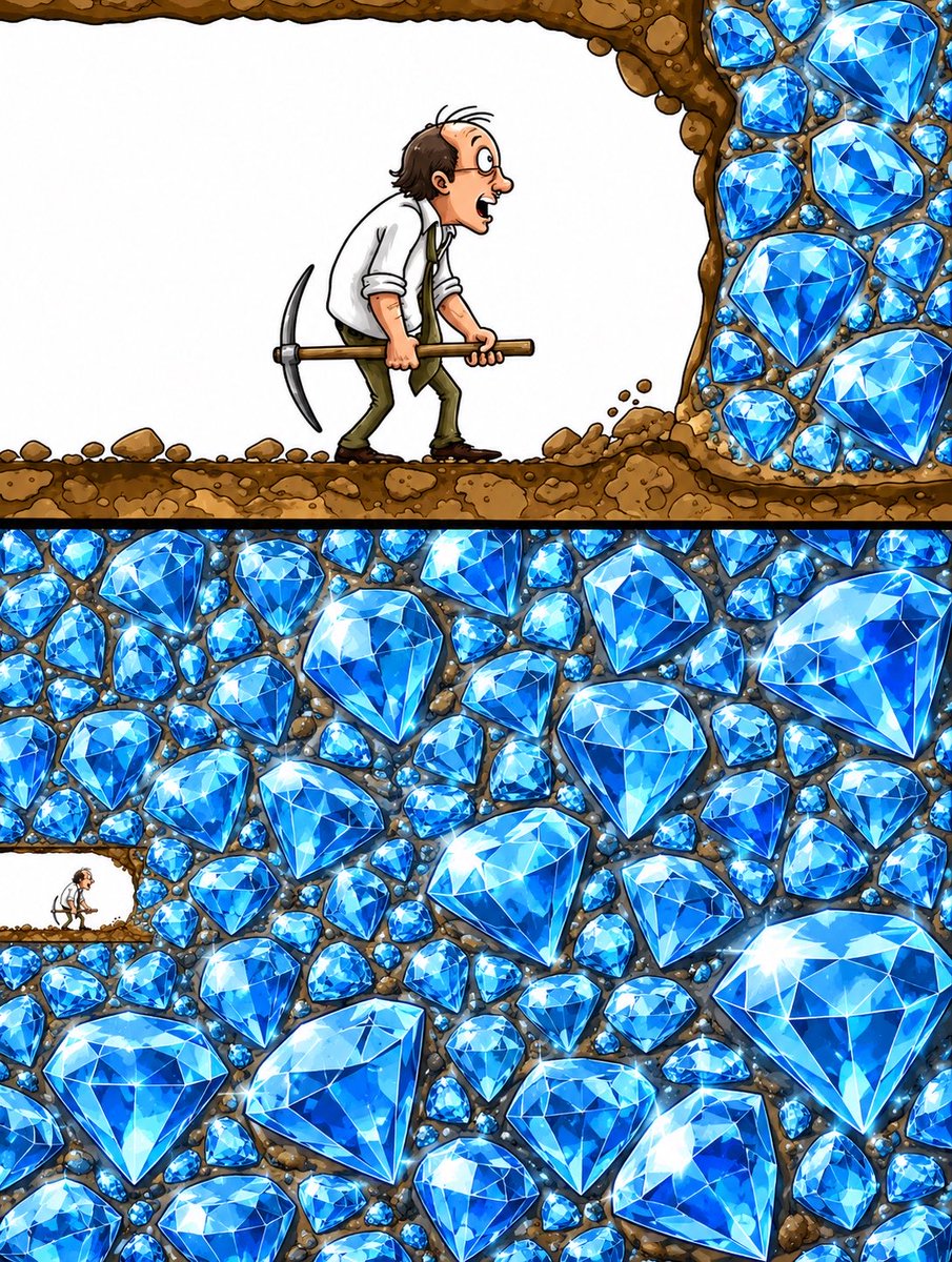 4663rh's tweet photo. The ones who keep digging are the ones who find the treasure. https://t.co/mxwcEQURy2