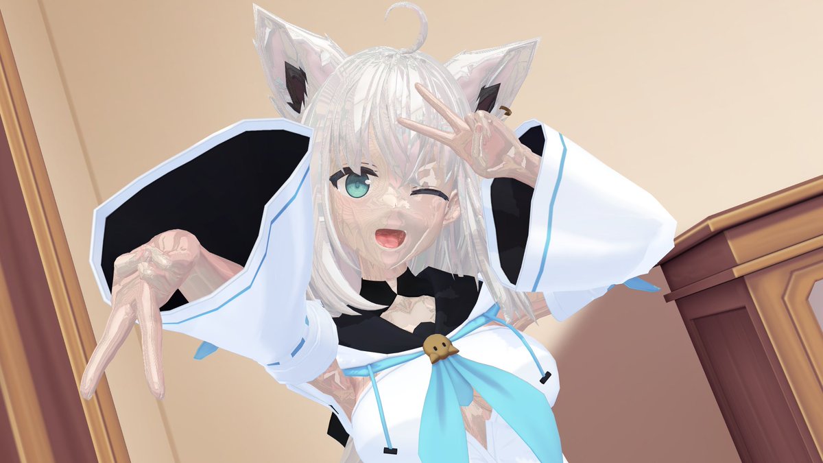 HDfolve13's tweet photo. 今週の成果物

フブキ　フィギュア化！
こうして部屋に違和感なく溶け込んでいると、一層「モノ」として扱われ���いる感じがでて良いですよね...
＃固め　＃フィギュア化 https://t.co/OtSlXhAYHQ