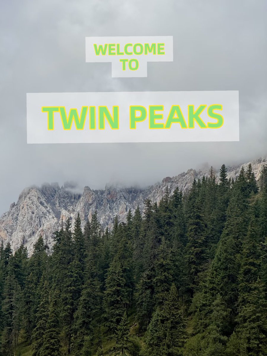 Sheph112's tweet photo. im finding TWIN PEAKS in Tibet

#twinpeaks 
#davidlynch https://t.co/43R3hjAViF