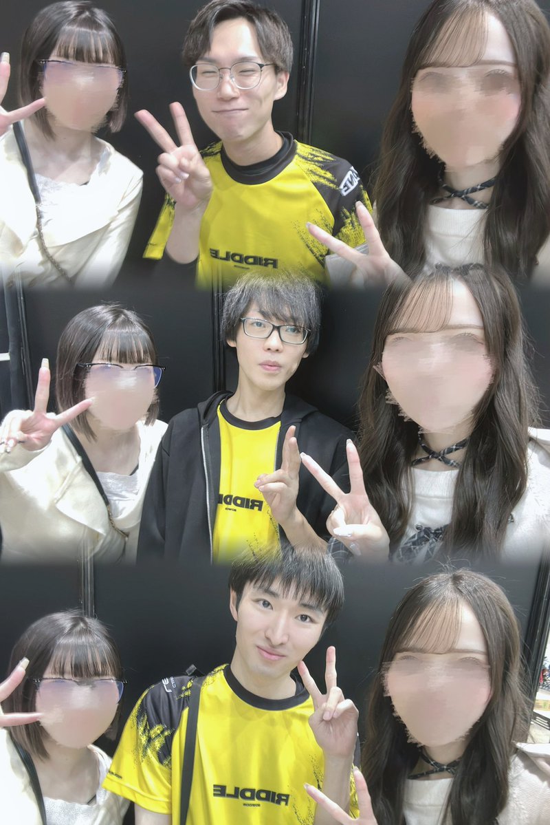 Neo_v_v_'s tweet photo. ⁡
RAGE DAY2 ♡
⁡
GFも思ったより勝ててはっぴーだし♩またタカラモノ✨ふえたー🙏🏻✨✨
新しいお友達もできてうれしー✨
りどめんとも他チーム選手とも撮れて良かった♩
とびーさんにアミュビの話聞けてモチベ⤴️⤴️
ネメエルフも握れるようにがんばる🙂‍↕️
サイコー楽しかったー✨ネ申✨
⁡ https://t.co/6PlGXL8NIF