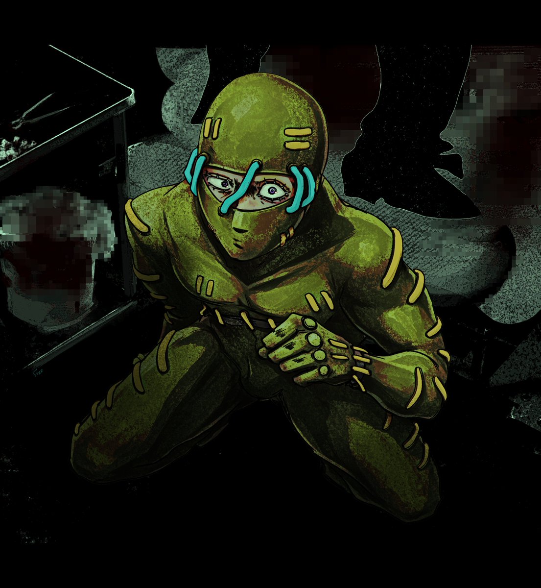 fizzory_'s tweet photo. New art with my favorite boy fffff!!!!! 

#secco #jjba https://t.co/qOEHiO7Pw5