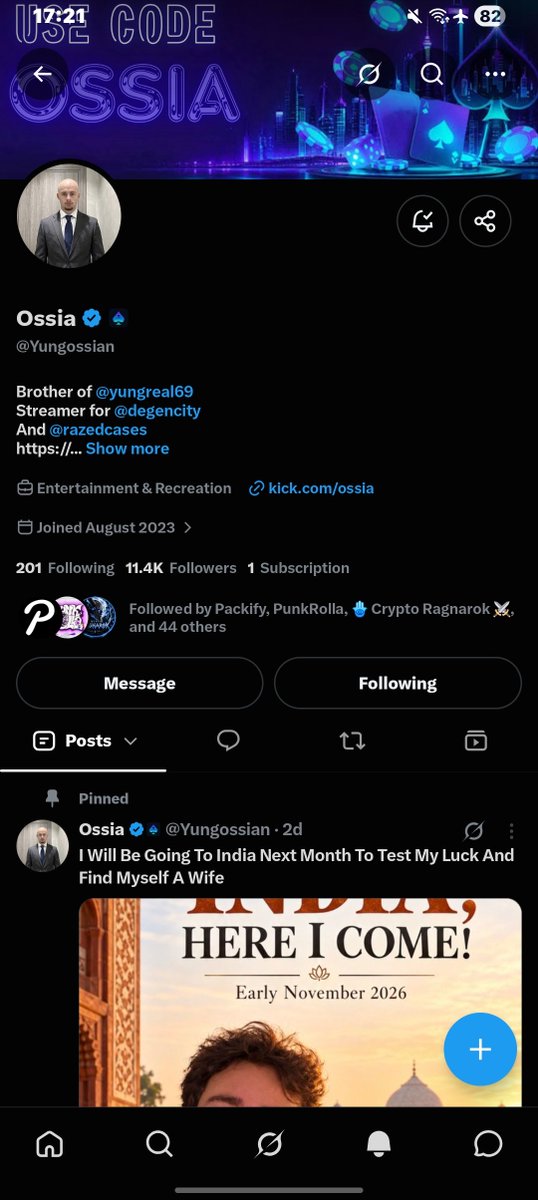 gimixck's tweet photo. @Yungossian Thankyouu ossia!

oUovDqfCijDgtkkkoKi3SfJJXq6AzX4jnUw2LNwuqLa https://t.co/p69Jfg8iWX