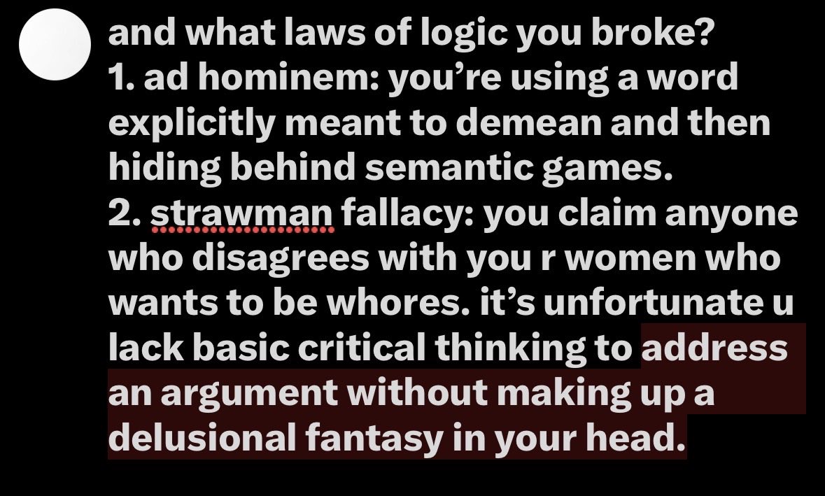 flooukis's tweet photo. @Smthing2 @hxmvrakemi @Ishaaq__Newton also calling me a guard dog just because i pointed out your low iq logic is hilarious thanks for proving how dumb you are😂😂 https://t.co/21qECeczBJ