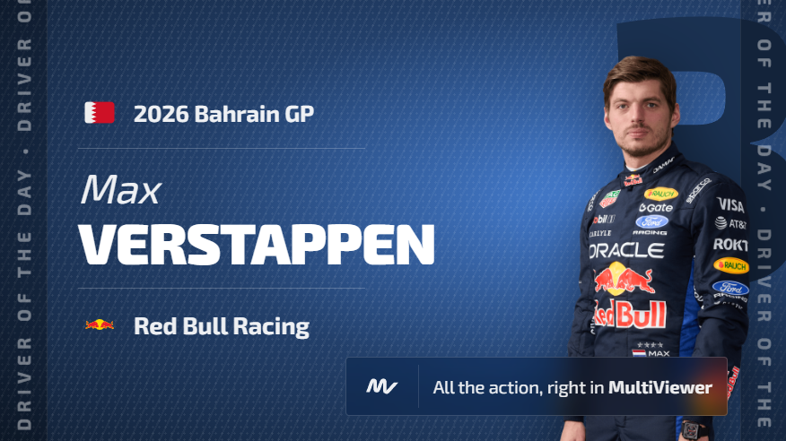 verstappenews's tweet photo. Max Verstappen is your Driver of the Day. https://t.co/dXyYRExhUr