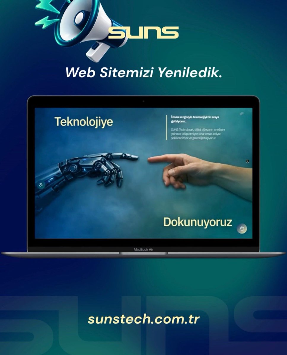 sunstechh's tweet photo. Yeni web sitemiz yayında 🚀 Sadece arayüzünü değil, altyapısını da yeniledik :

🤖 ChatGPT ve Gemini uyumlu yapay zeka SEO ♿ 15+ ayarla herkes için engelsiz web 📋 48 saatte ücretsiz ve şeffaf teklif
🔗 https://t.co/WYXUvPzYTR https://t.co/VZsTXZ0Oap
