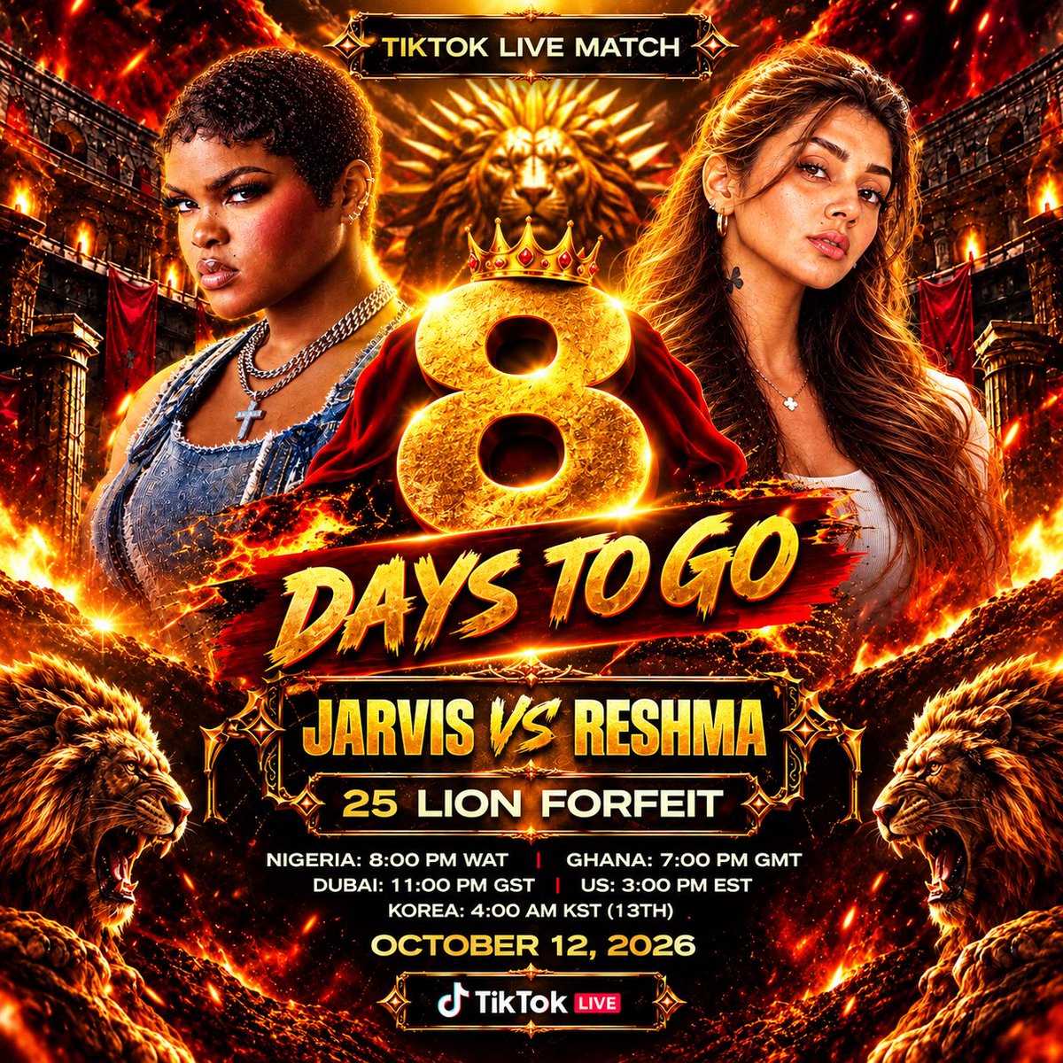 Swisscreat97966's tweet photo. 8 days to go🔥🔥🔥💃💃💃💃@Jarvis4R 
#Jarvis
#TeamJarvis
#JarvisMatchDay https://t.co/ET5Er8oexh