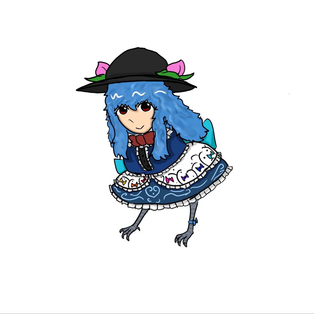 Borger_is_bored's tweet photo. Kiwi Tenshi and her Lolita dress https://t.co/TLNaXQgDW0