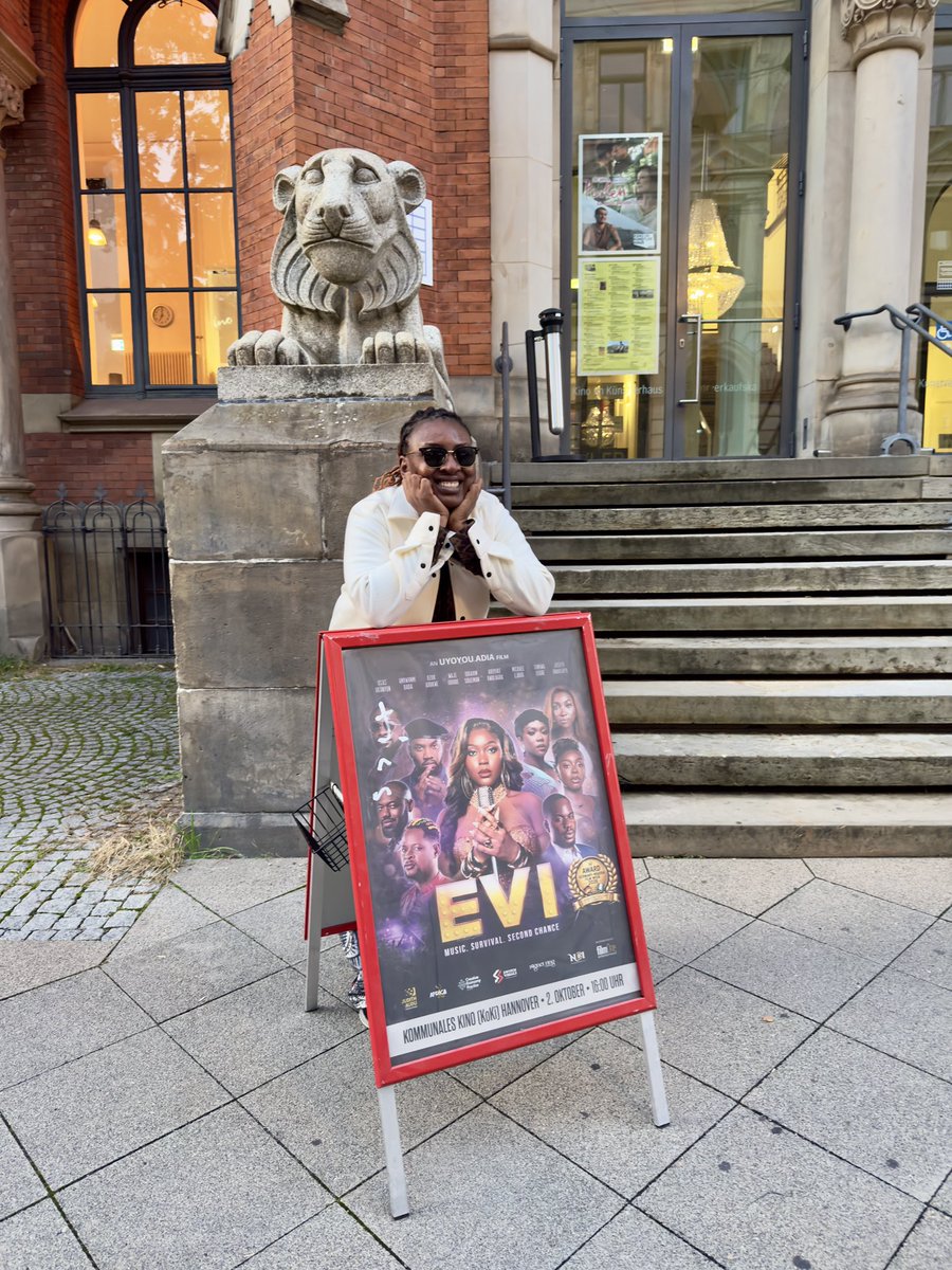 missy_uyi's tweet photo. 🇩🇪 X 🇳🇬 Film Week! 
Grateful for opportunities to showcase our film. 
EVI in 🇩🇪 
#AnUyoyouAdiaFilm #JAP #Evi https://t.co/KQa5rwLzn1